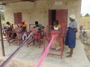 apprentis au centre de formation de Doudou