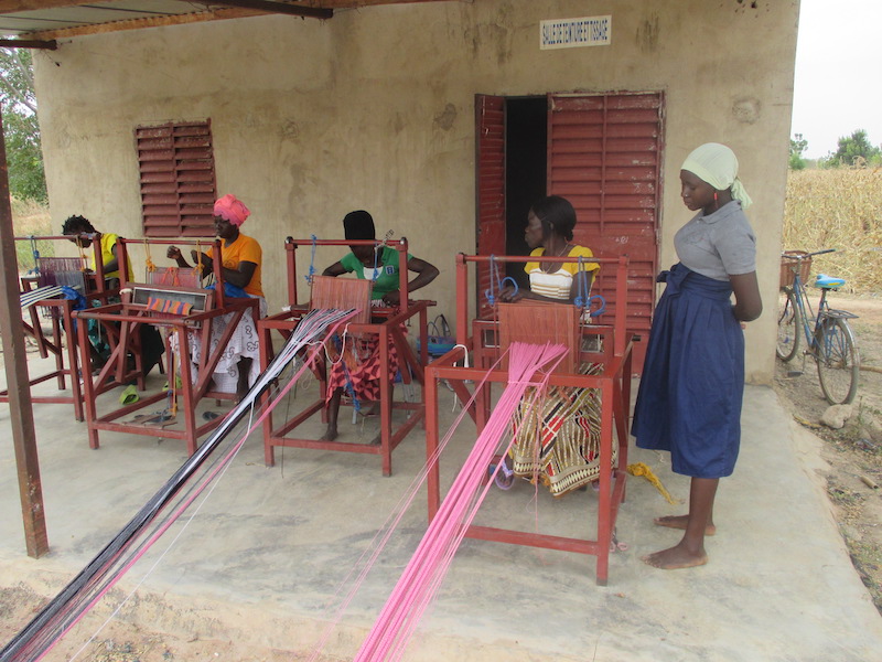apprentis au centre de formation de Doudou