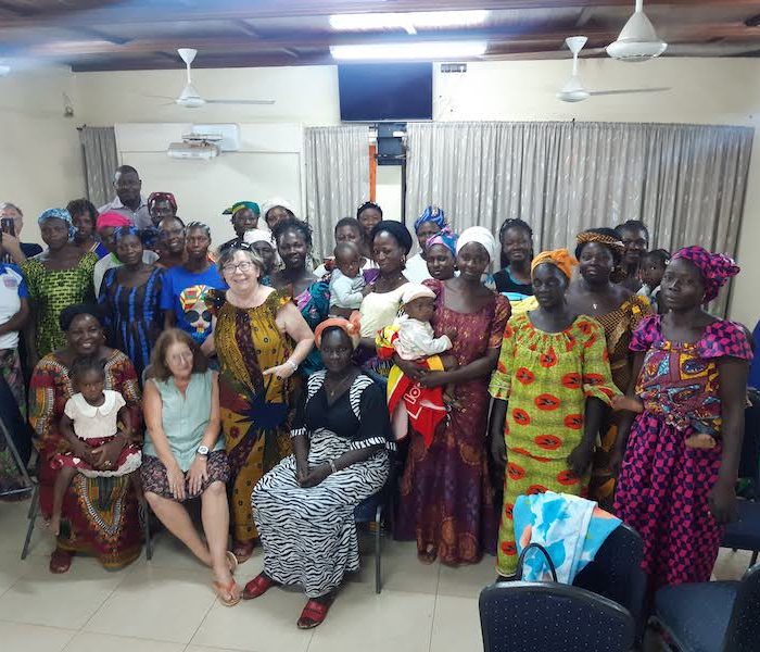 Rencontre à Ouadagoudougou avec les femmes bénéficiant de microcrédits